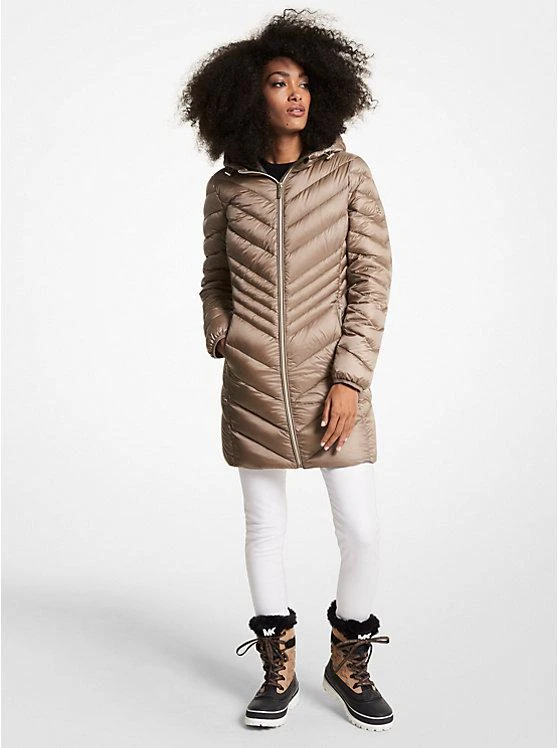 michael_kors Quilted Nylon Packable Puffer Coat 1