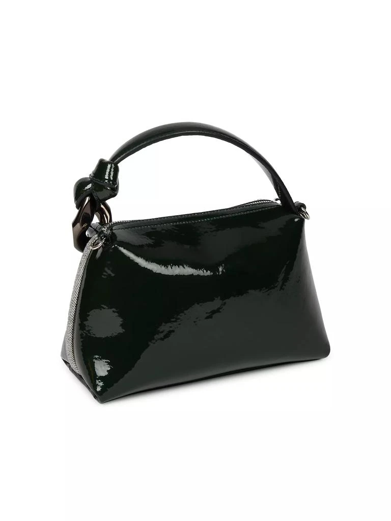 JW Anderson JWA Corner Patent Top-Handle Bag 4