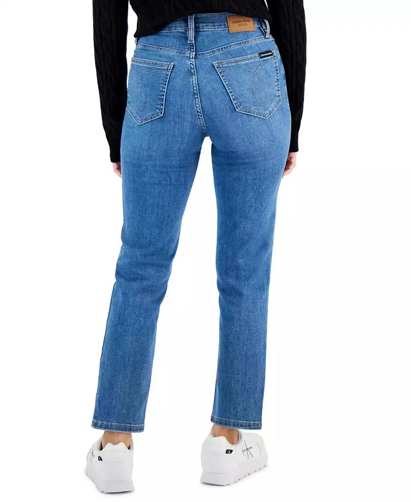 Calvin Klein Petite High-Rise Slim-Leg Jeans 2