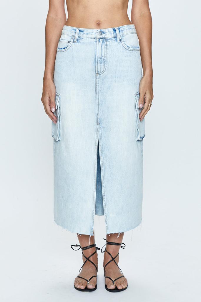 Pistola Denim Mckayla Low Slung Skirt - Parasol