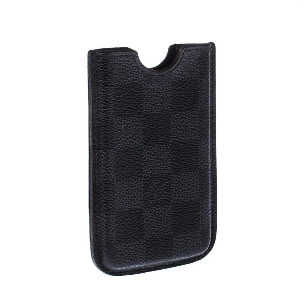 Louis Vuitton Louis Vuitton Damier Graphite Canvas iPhone 4 Cover 2