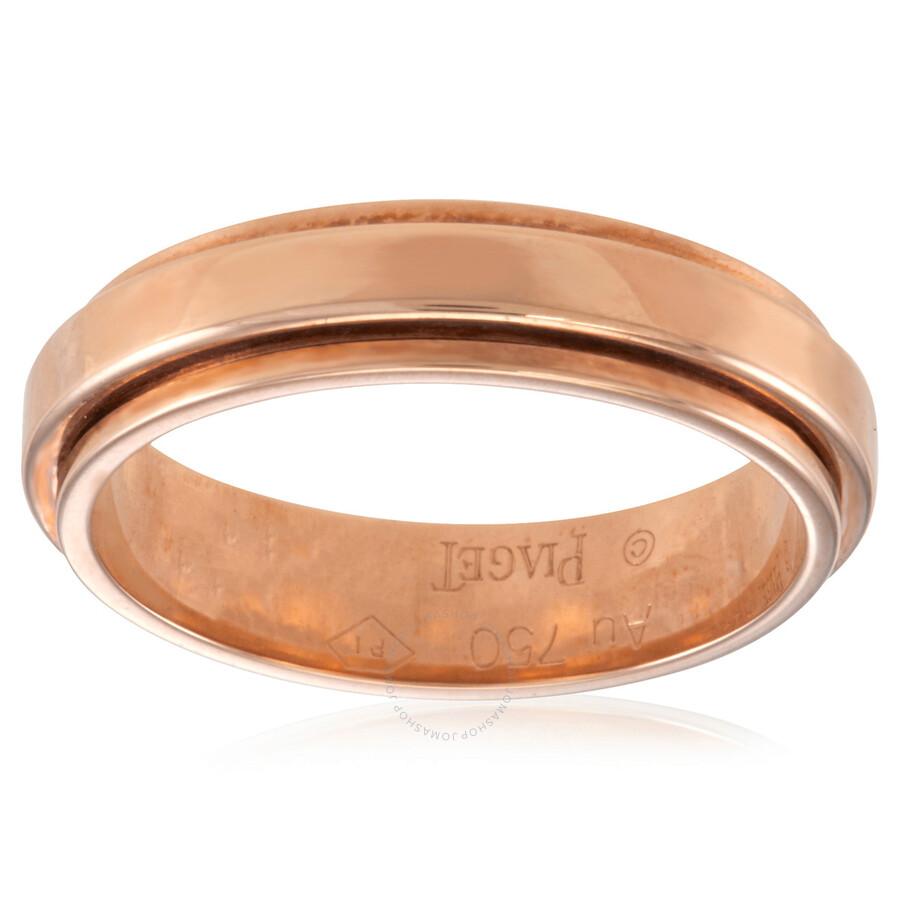 PIAGET Possession Unisex 18k Rose Gold Wedding Ring
