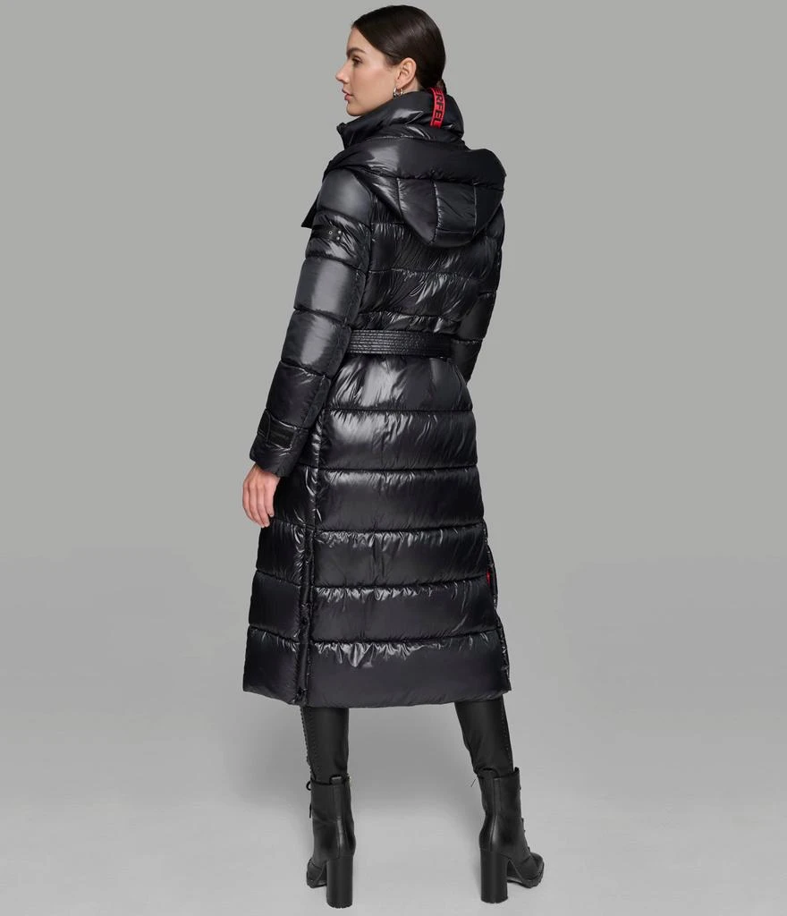 Karl Lagerfeld Paris CONTRAST MAXI BELTED LONG PUFFER 2