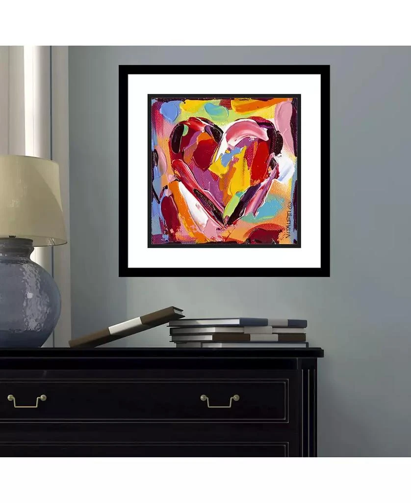Amanti Art Colorful Expressions I Heart Framed Art Print 3