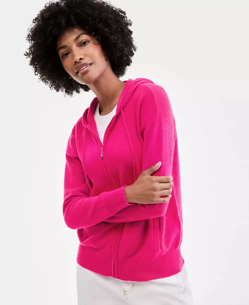 Charter Club Women
s Zip Hoodie, Macy
s Exclusive