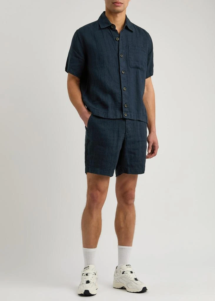 Oliver Spencer Osborne linen shorts 4