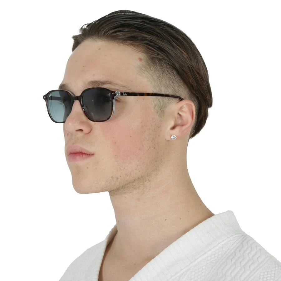 Ray-Ban Leonard Blue Gradient Square Unisex Sunglasses RB2193 13163M 53 2