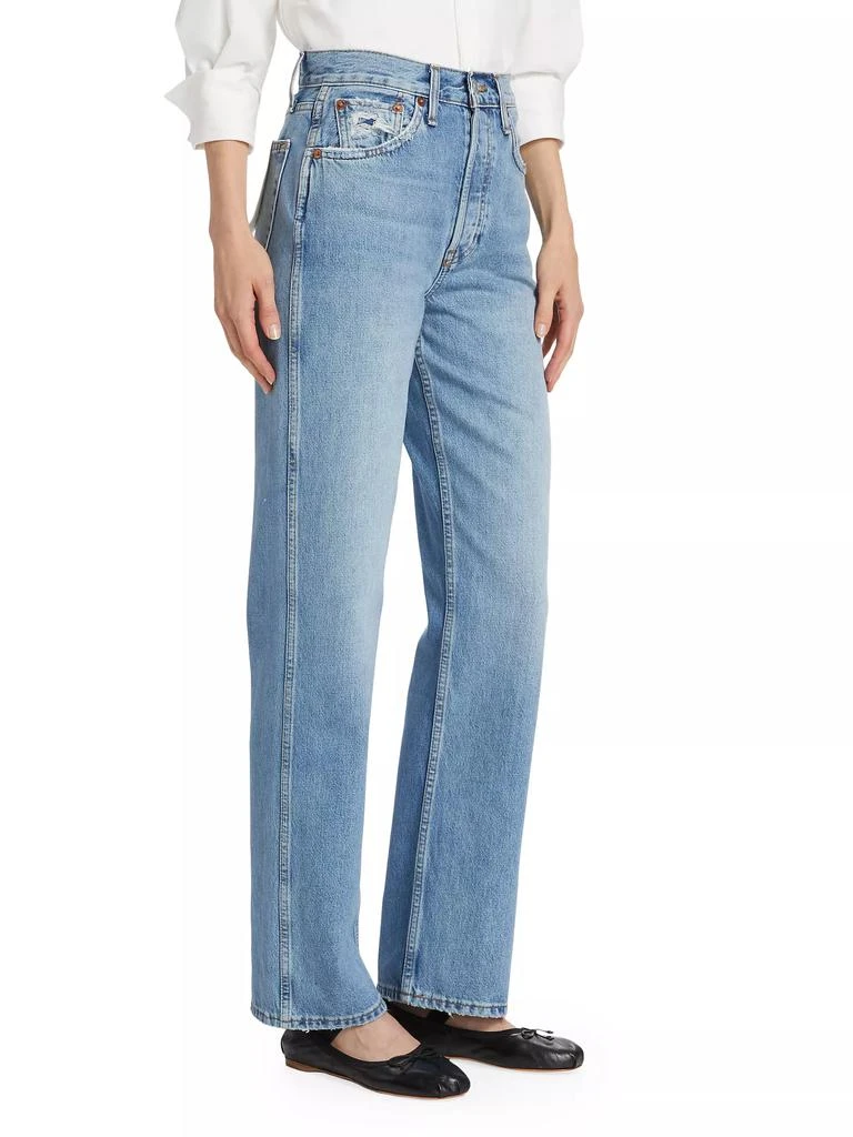 Re/Done 90s High-Rise Rigid Straight Jeans 4