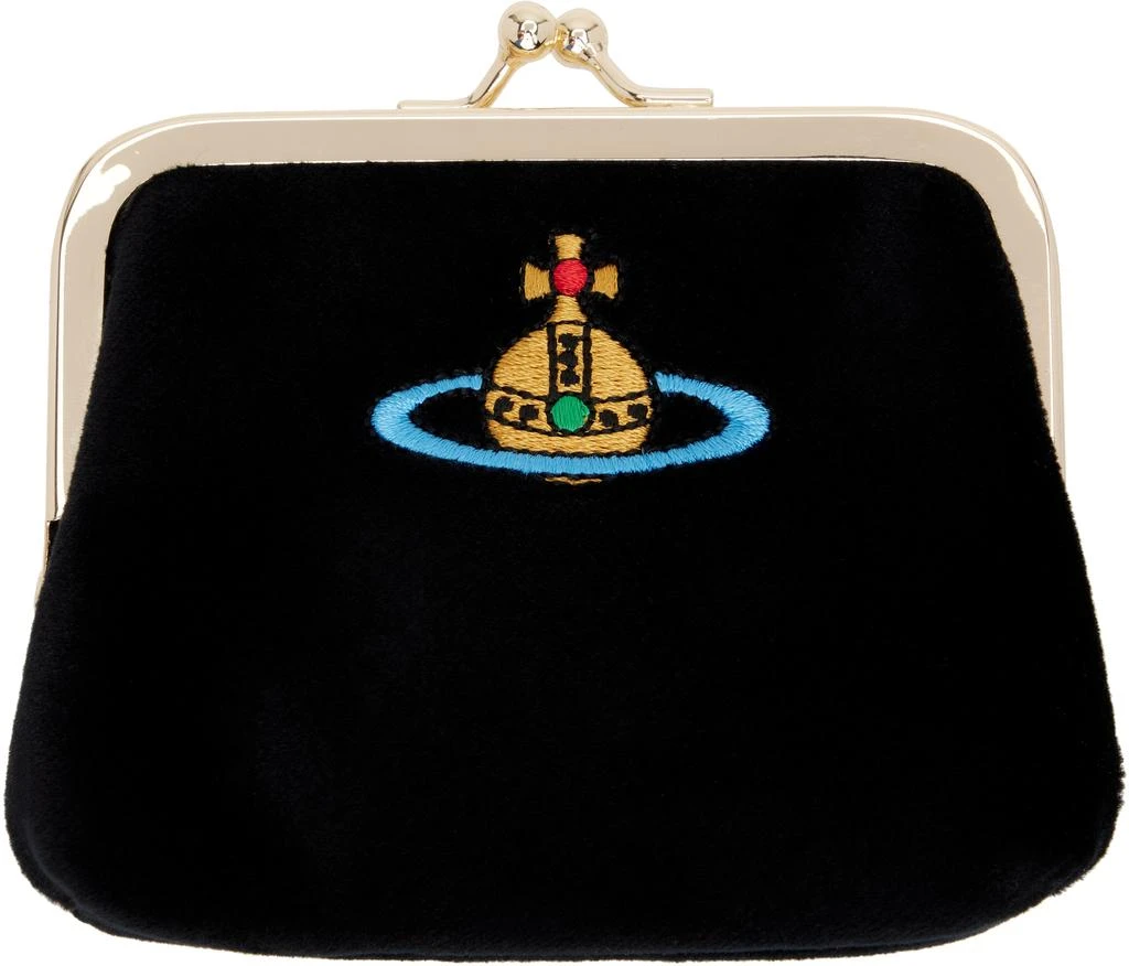Vivienne Westwood Black Frame Coin Pouch