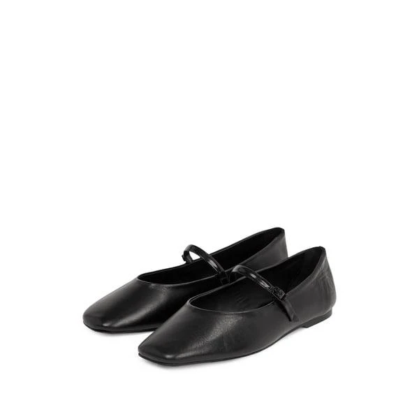 Calvin Klein Mary Jane leather ballet flats 1