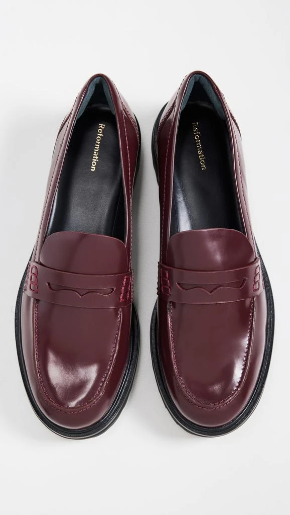Reformation Agathea Chunky Loafers 4