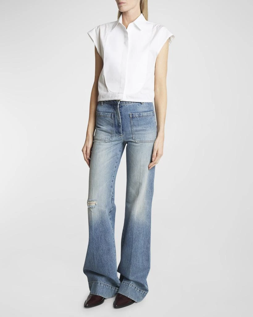 Victoria Beckham Alina Straight-Leg Jeans 3