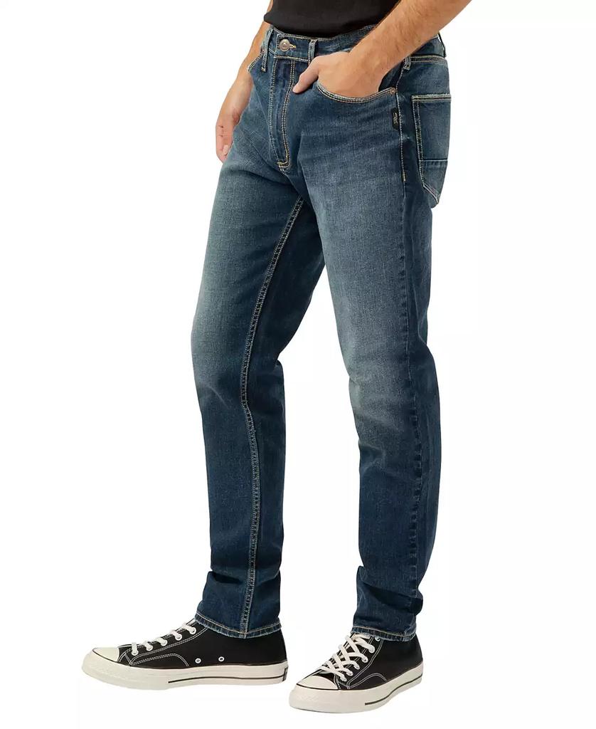 Silver Jeans Co. Men's Risto Athletic Fit Skinny Leg Jeans
