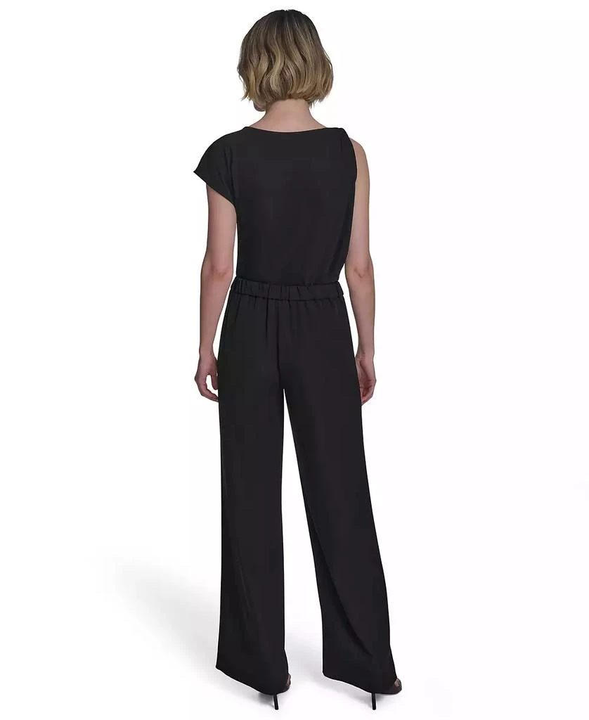 HALSTON Women's Horsebit Buckle Straight-Leg Pants 6