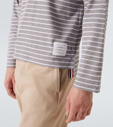 Thom Browne Milano 4-Bar striped cotton T-shirt 5