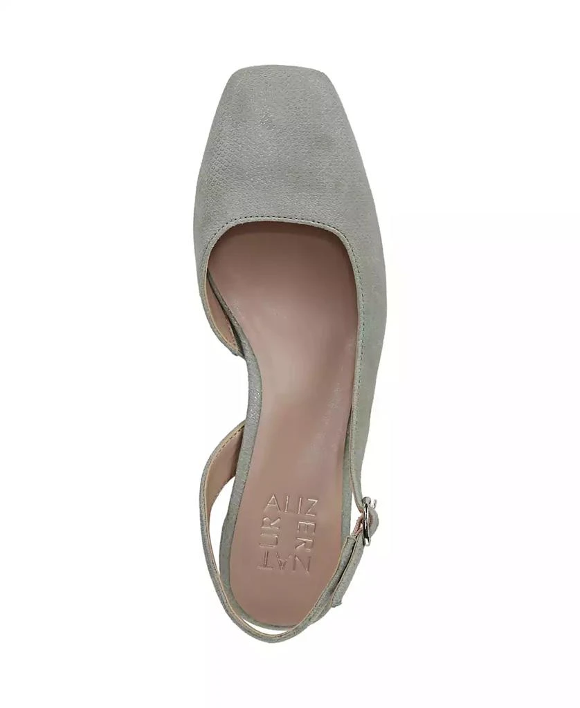 Naturalizer Women's Jayla Mid-Heel Square Toe Slingback Pumps 4