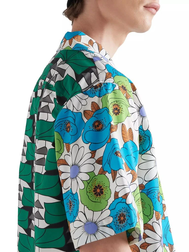 Prada Double Match Heavy Cotton Shirt 5