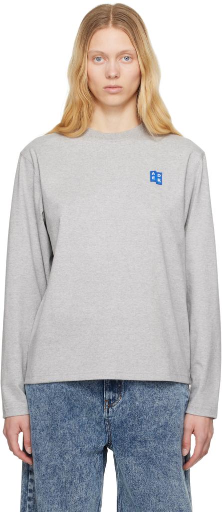 【ADER ERROR】ホワイト Blue Net Product. 49 Tシャツ ADER error White Blue Net Product. 49 T-shirt ADER error