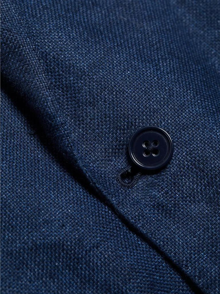 Ralph Lauren Kent Linen Single-Breasted Blazer 7