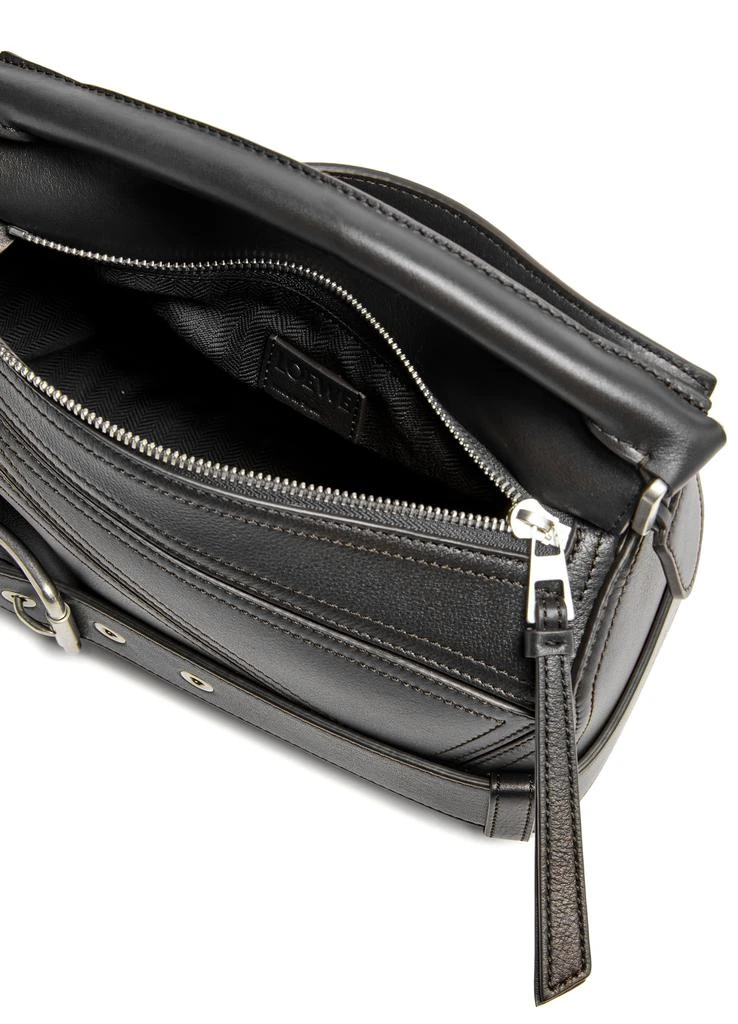 Loewe Small Puzzle Biker bag in shiny calfskin 5