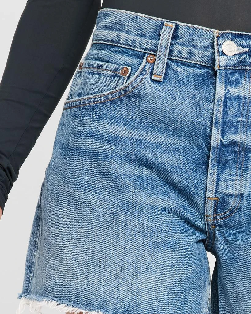 AGOLDE Parker Loose-Fit Vintage Denim Shorts 5