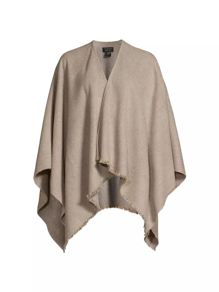 Rag & Bone Ivy Cashmere Reversible Poncho