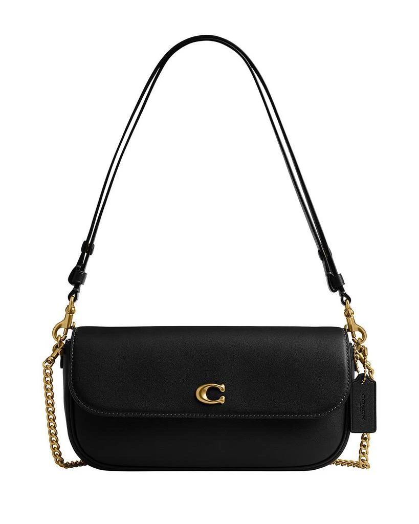 Coach Brook Flap Small Leather Chain Bag 1