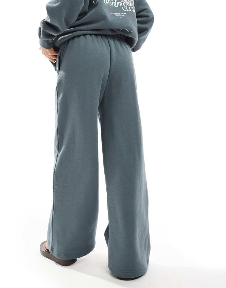 HERA Hera Womens collective wide leg sweatpant in washed sage