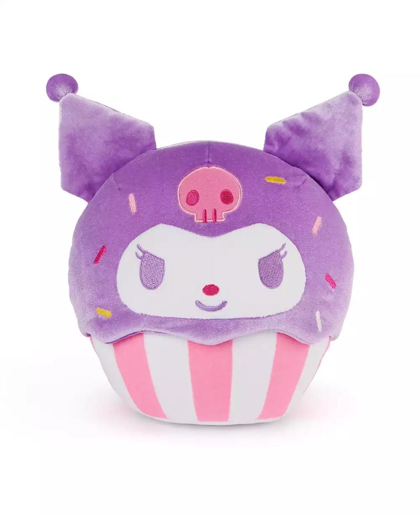 Hello Kitty Gund Sanrio Hello Kitty and Friends Kuromi Cupcake Plush, Stuffed Animal, For Ages 3 and up, 10"