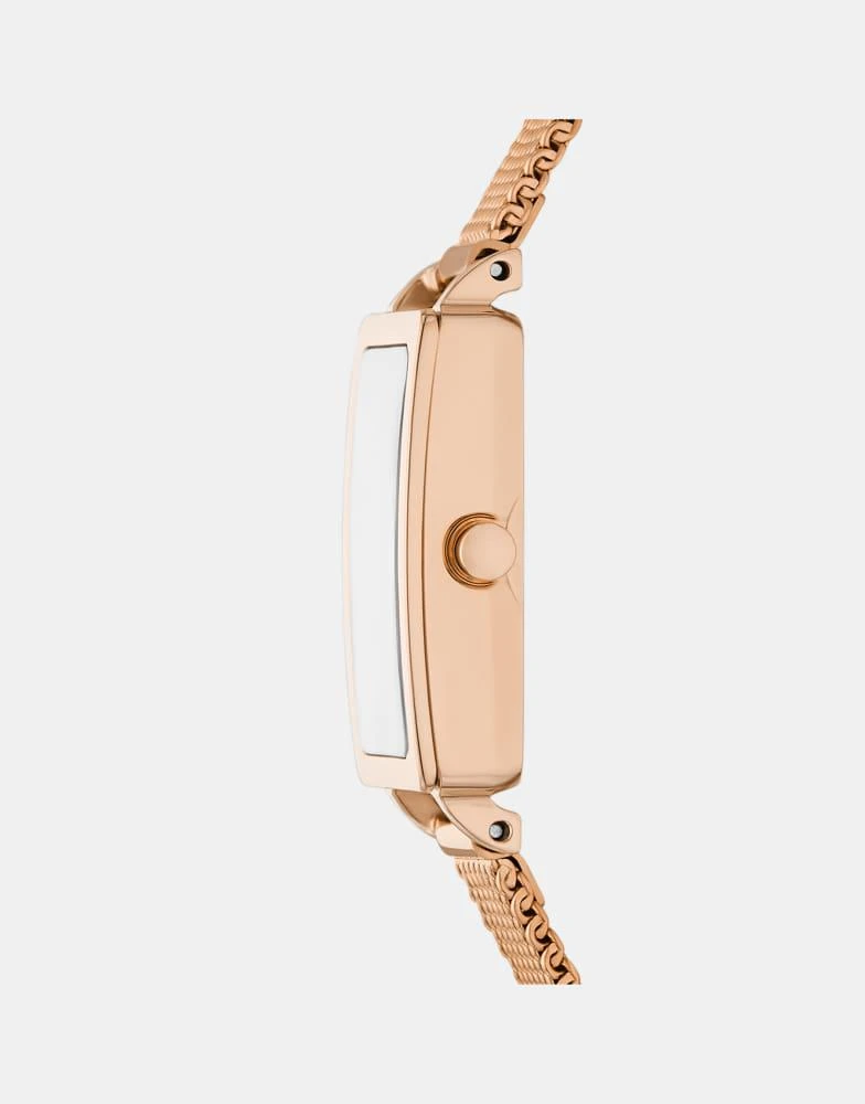 Skagen Skagen Women's hagen micro two-hand, rose gold stainless steel watch- ROSEGOLD 3