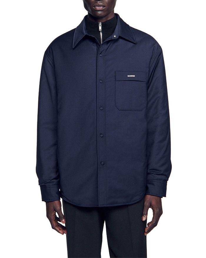 Sandro Fabio Regular Fit Shirt Jacket