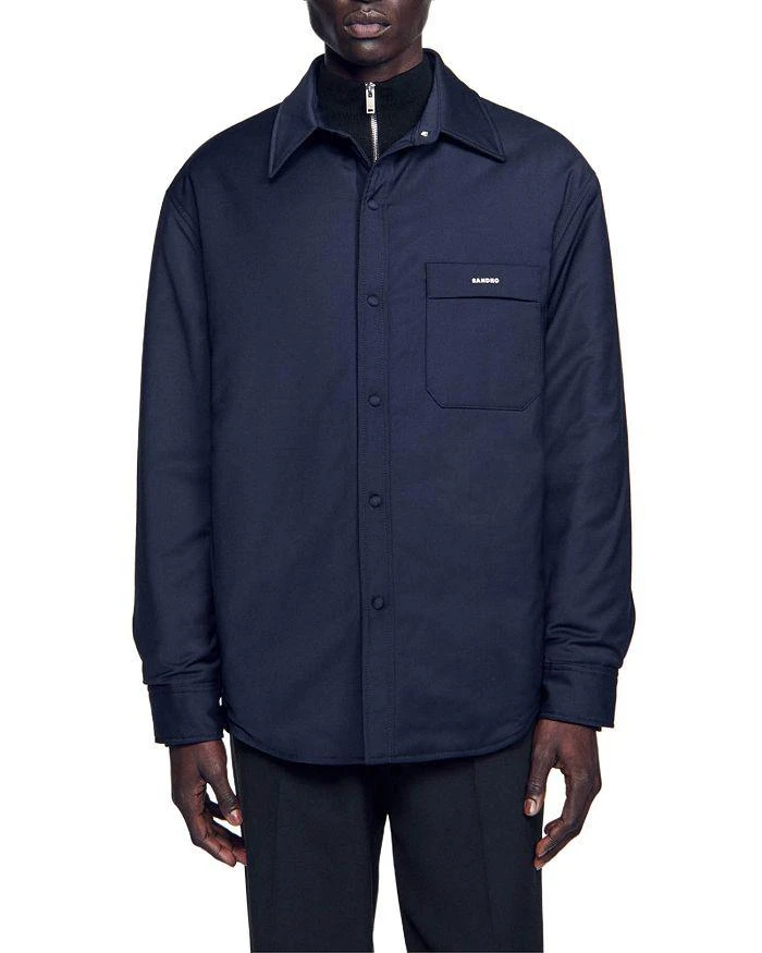 Sandro Fabio Regular Fit Shirt Jacket 1