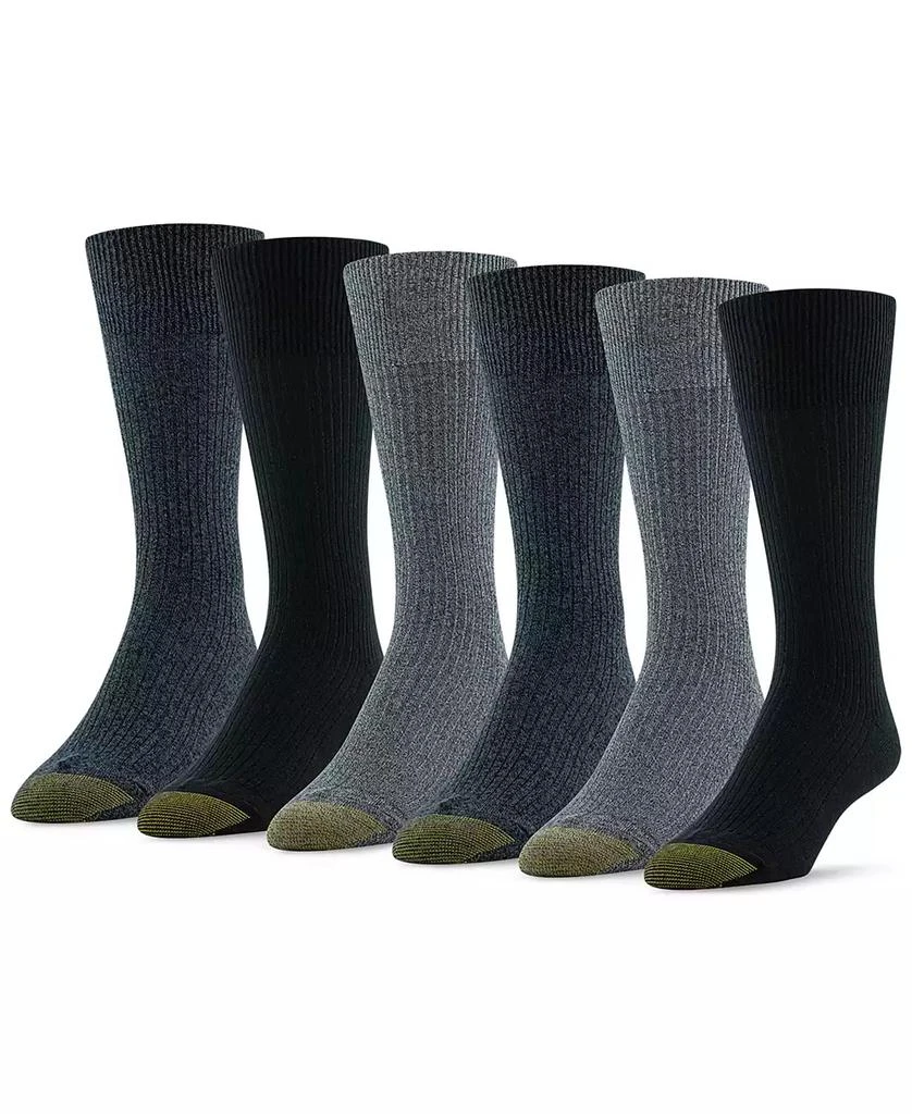 Gold Toe Men's 6-Pack Casual Stanton Socks 2