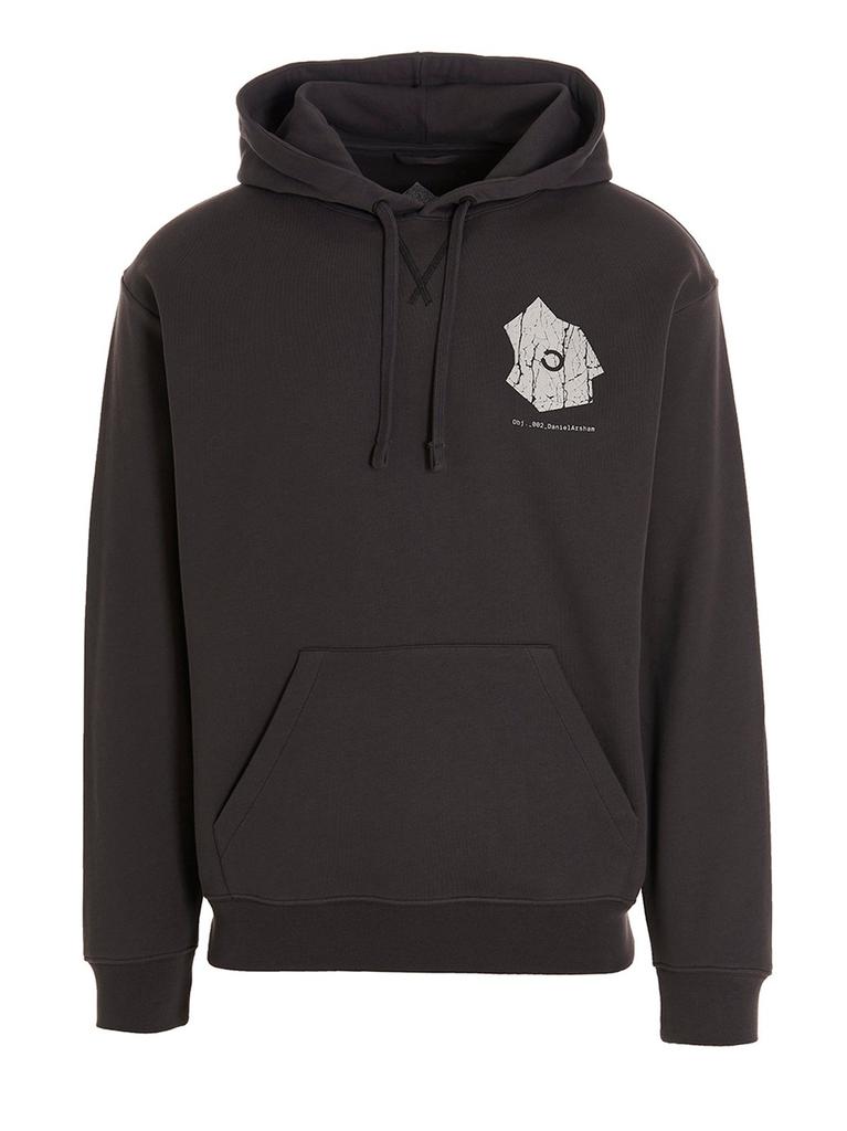 Emporio Armani French Bulldog-Embroidered Hoodie - Hoodies