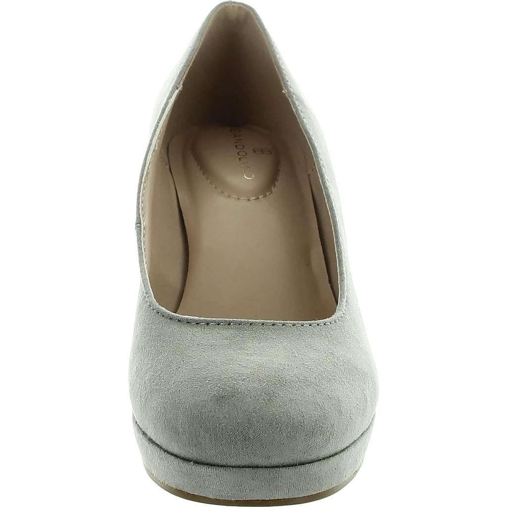 Bandolino Cooler Womens Faux Suede Slip-On Pumps 6