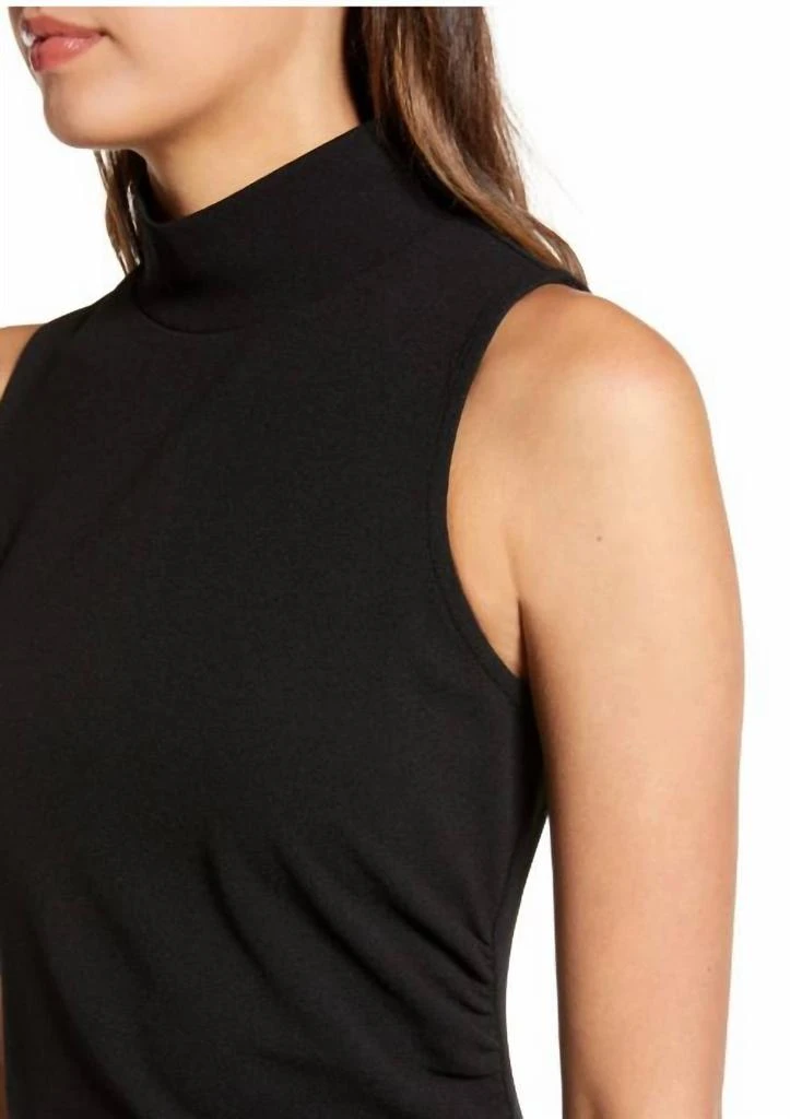 Chelsea28 Chelsea28 - Mock Neck Sleeveless Sheath Dress 4