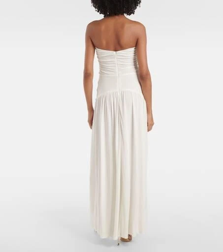 Staud Mariana jersey corset dress 3