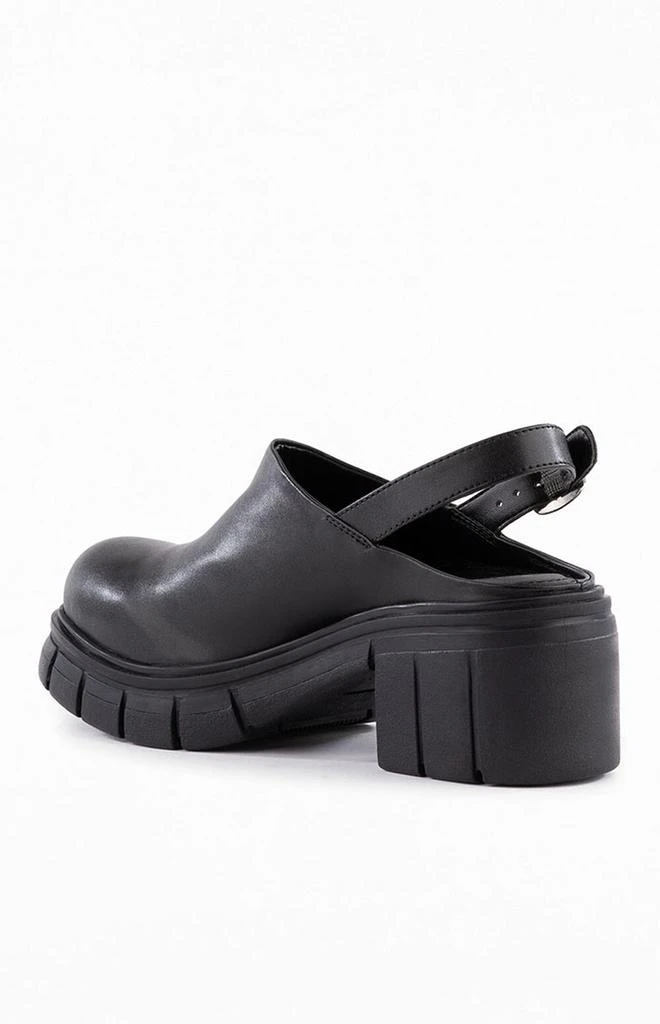 BC Footwear Women's Soft Grunge Platform Clogs 4