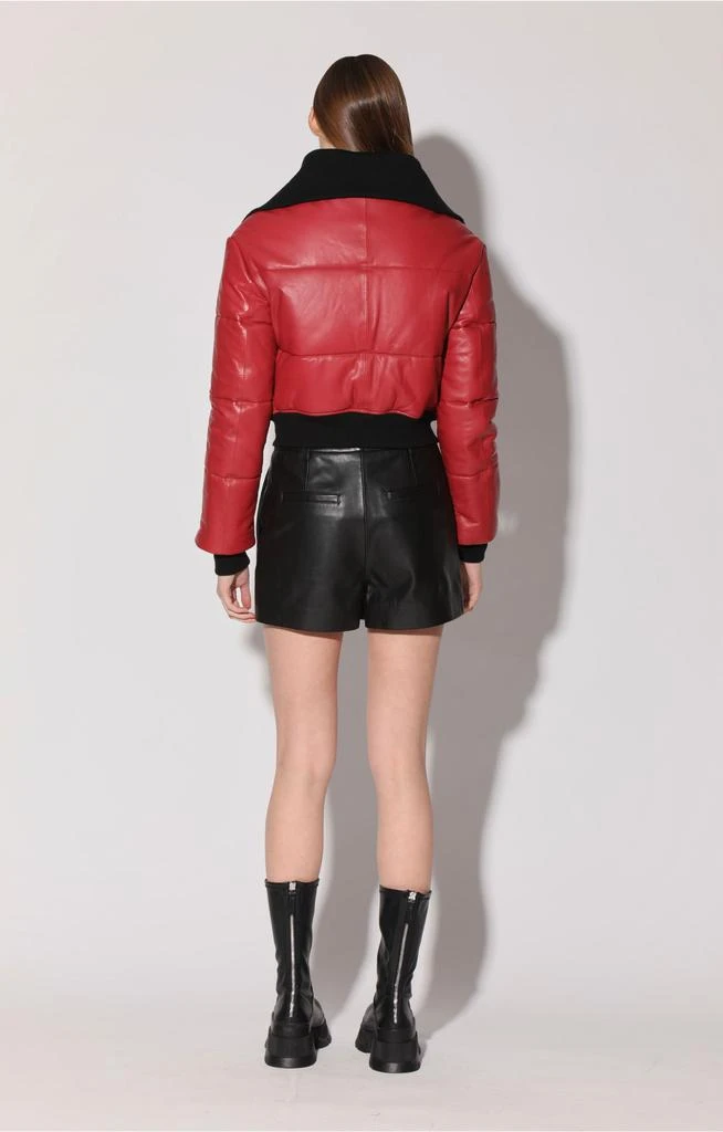 Walter Baker Laylah Jacket, Red - Leather 2