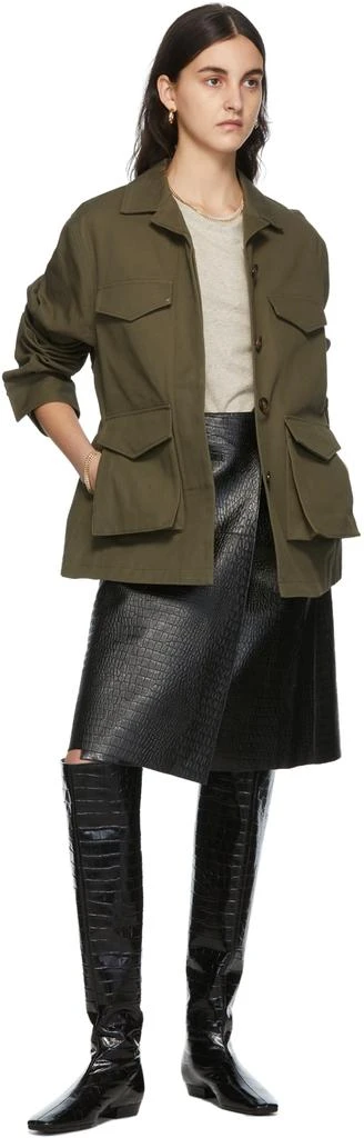 Totême Khaki Army Jacket 4