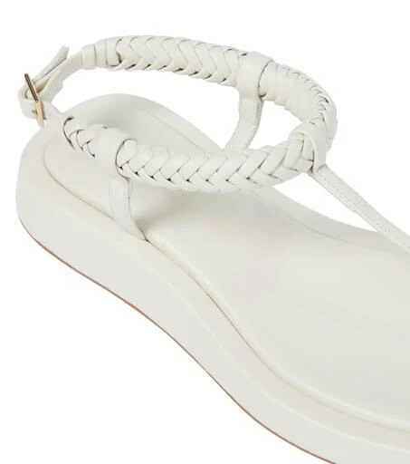 GIA BORGHINI GIA/RHW Rosie 3 leather thong sandals 6
