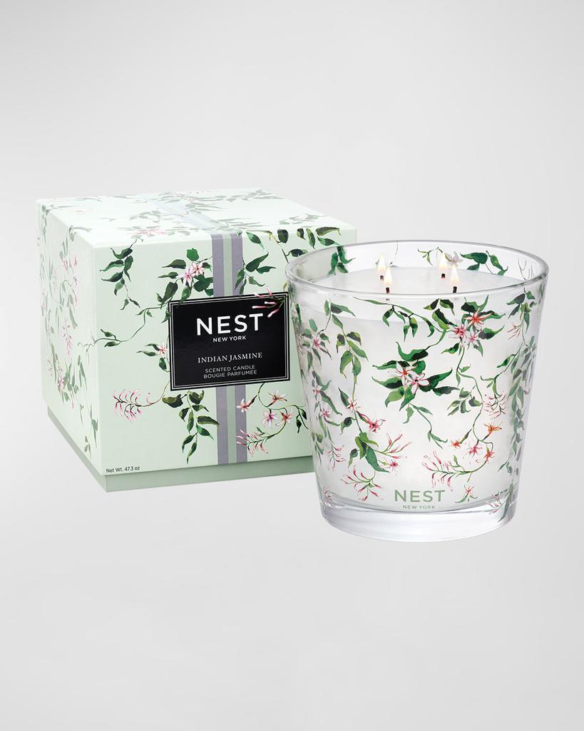 NEST New York Indian Jasmine Luxury 4-Wick Specialty Candle, 1.34 kg
