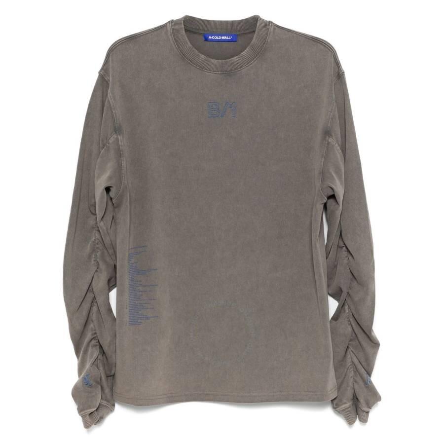 A-COLD-WALL* Men's Black Shroud Cotton T-Shirt