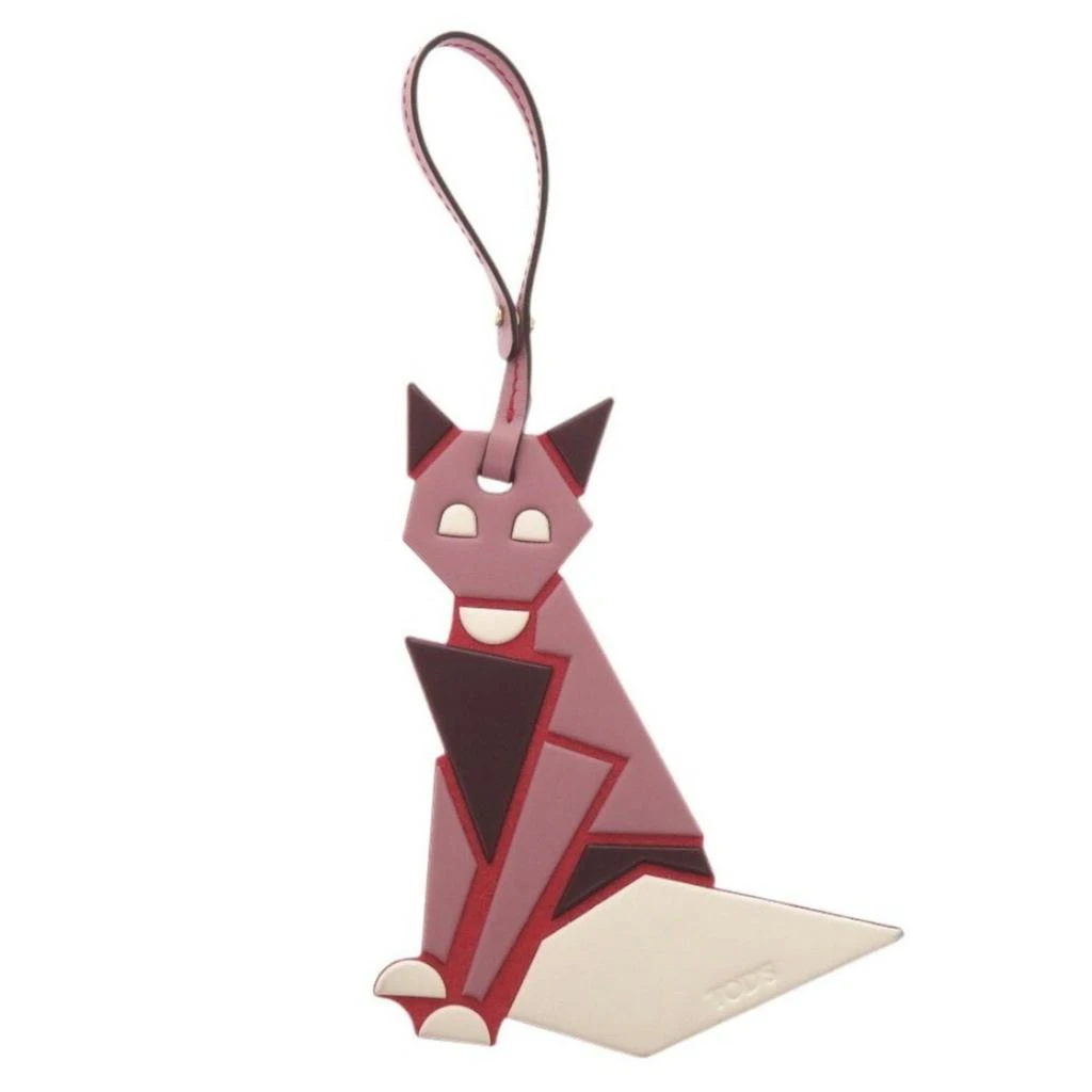 Tod
s Tod
s pink Leather Keyring (Pre-Owned) 2