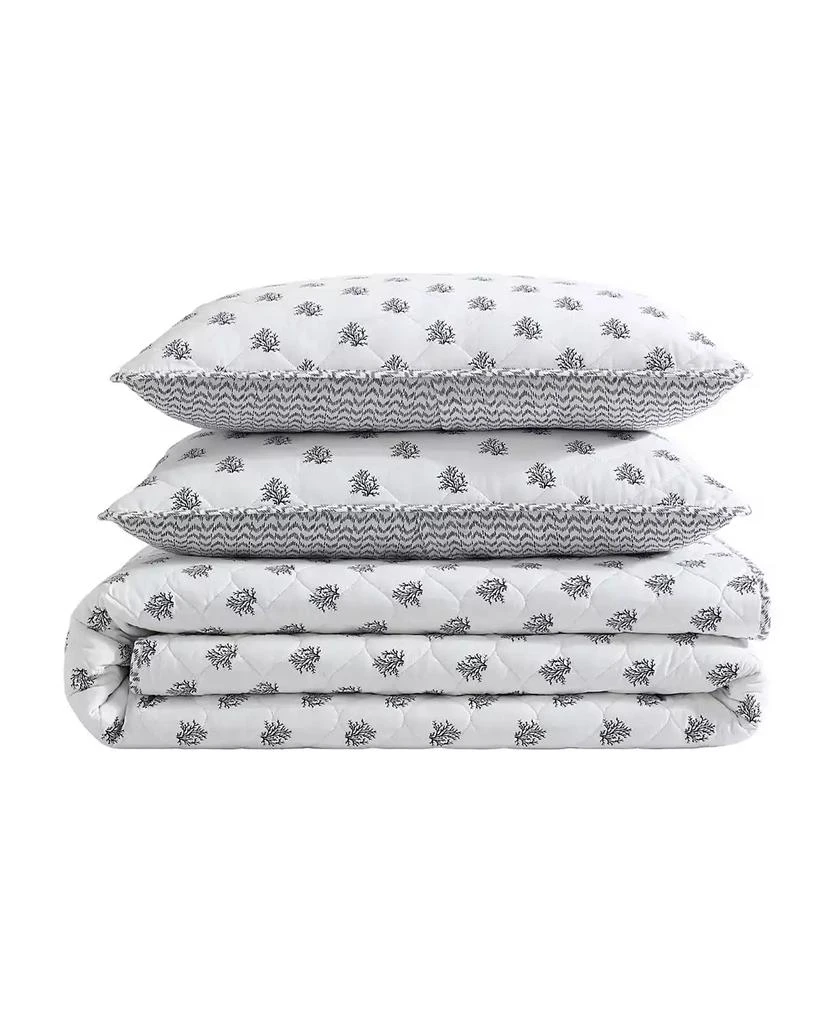 Nautica Coral Beach Reversible 3-Pc. Quilt Set 8