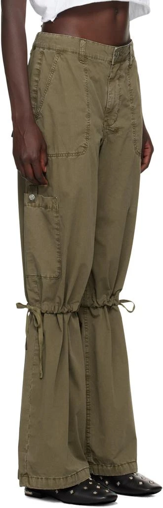 Ksubi Khaki Baggy Snap-off Cargo Pants 2
