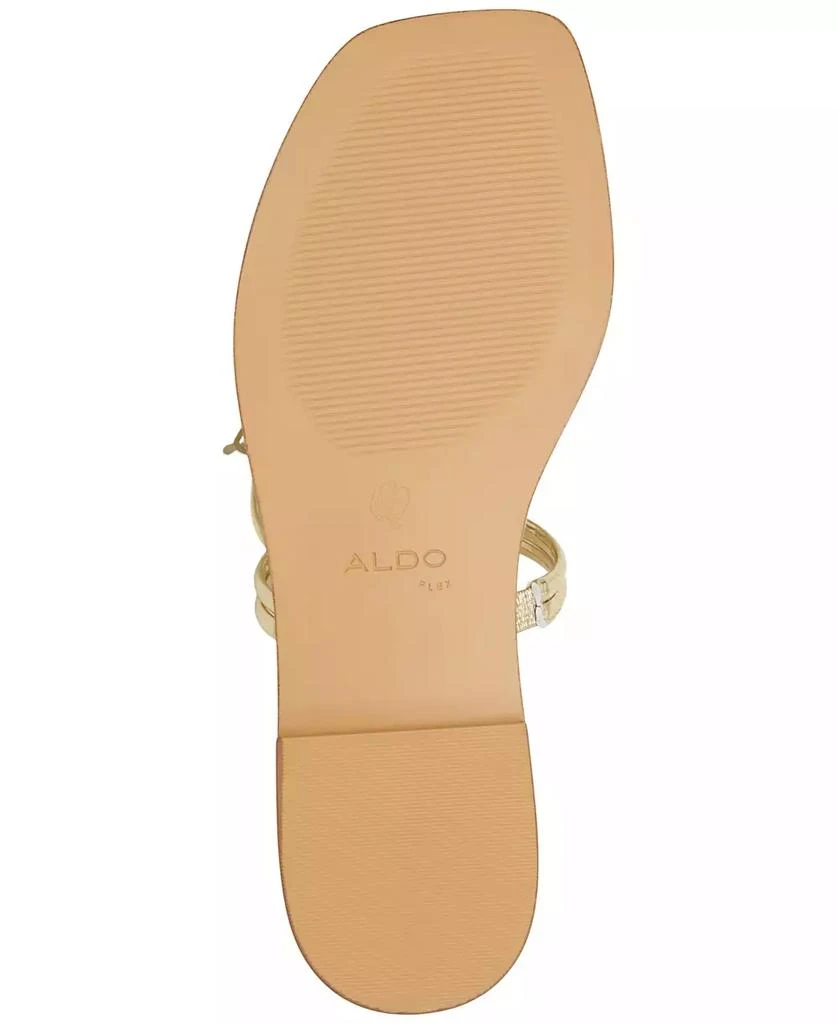 ALDO Women's Glasswing Butterfly Strappy Slide Sandals 5