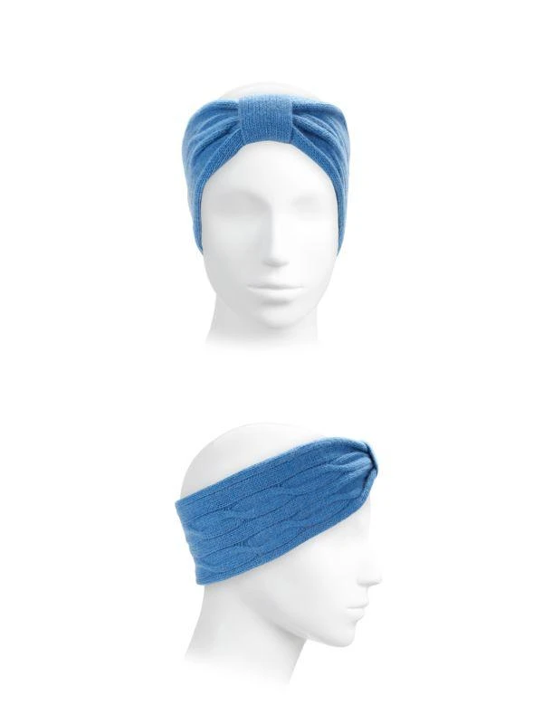 Cable Knit Cashmere Headband – On Sale Now with Up to 57  display picture 3