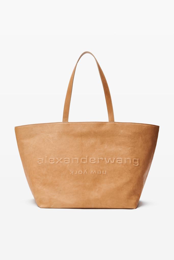 Alexander Wang Beige Leather Punch Tote