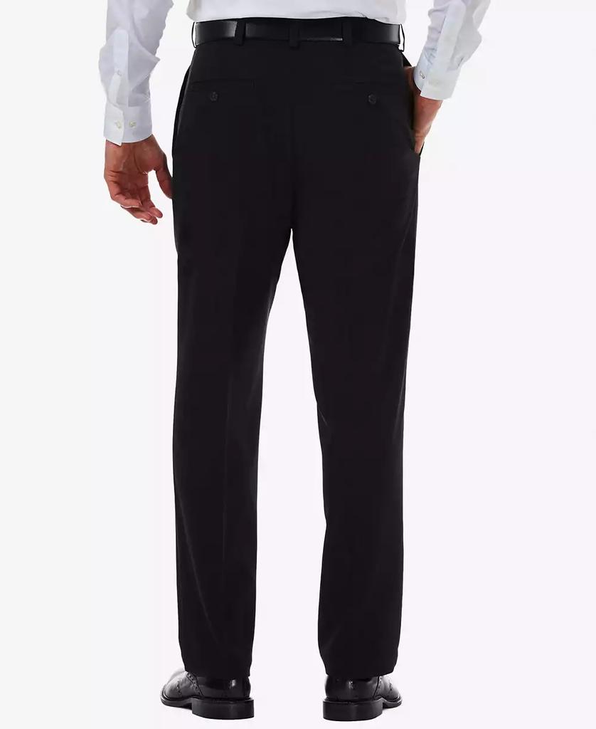 Haggar Men's Cool 18 PRO® Classic-Fit Expandable Waist Flat Front Stretch Dress Pants